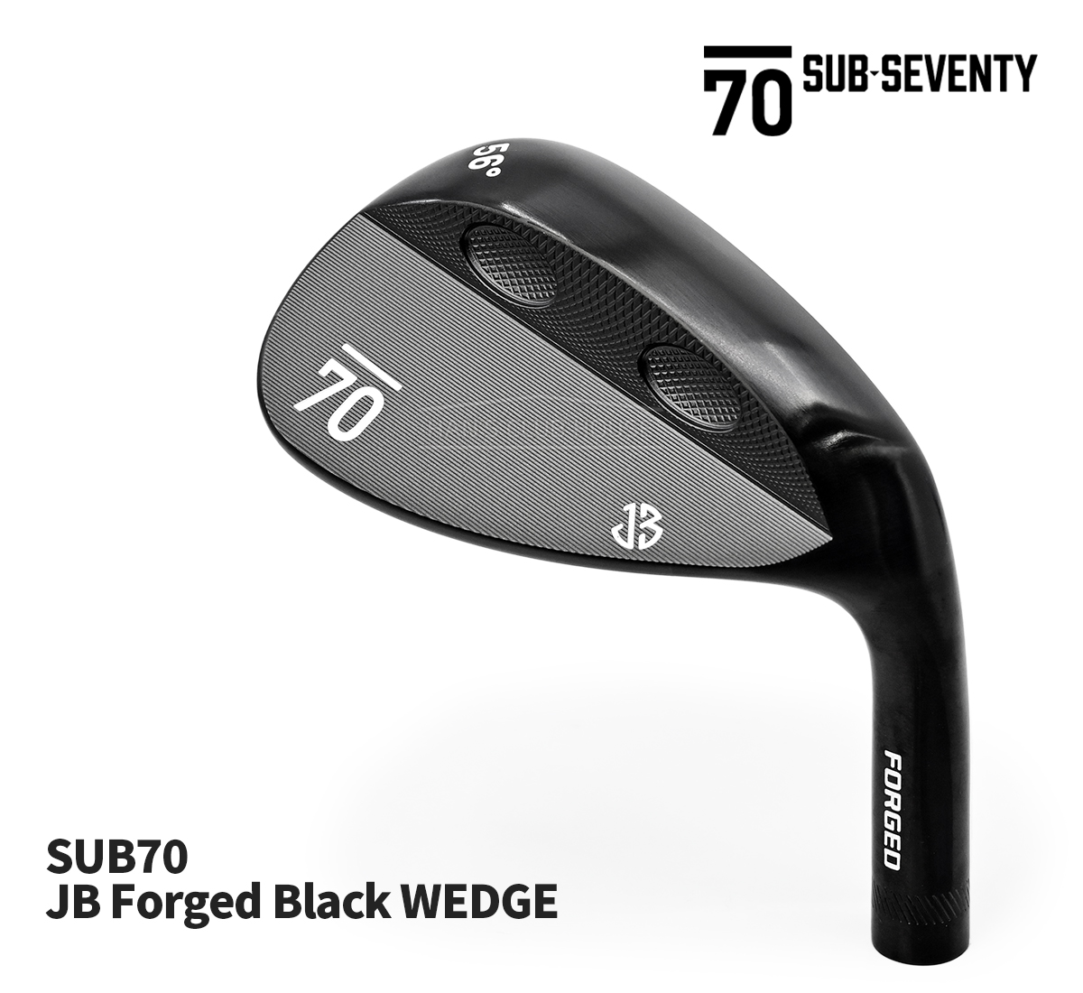 서브세븐티 SUB70 JB 포지드 블랙 웨지 FORGED BLACK WEDGE [WG]
