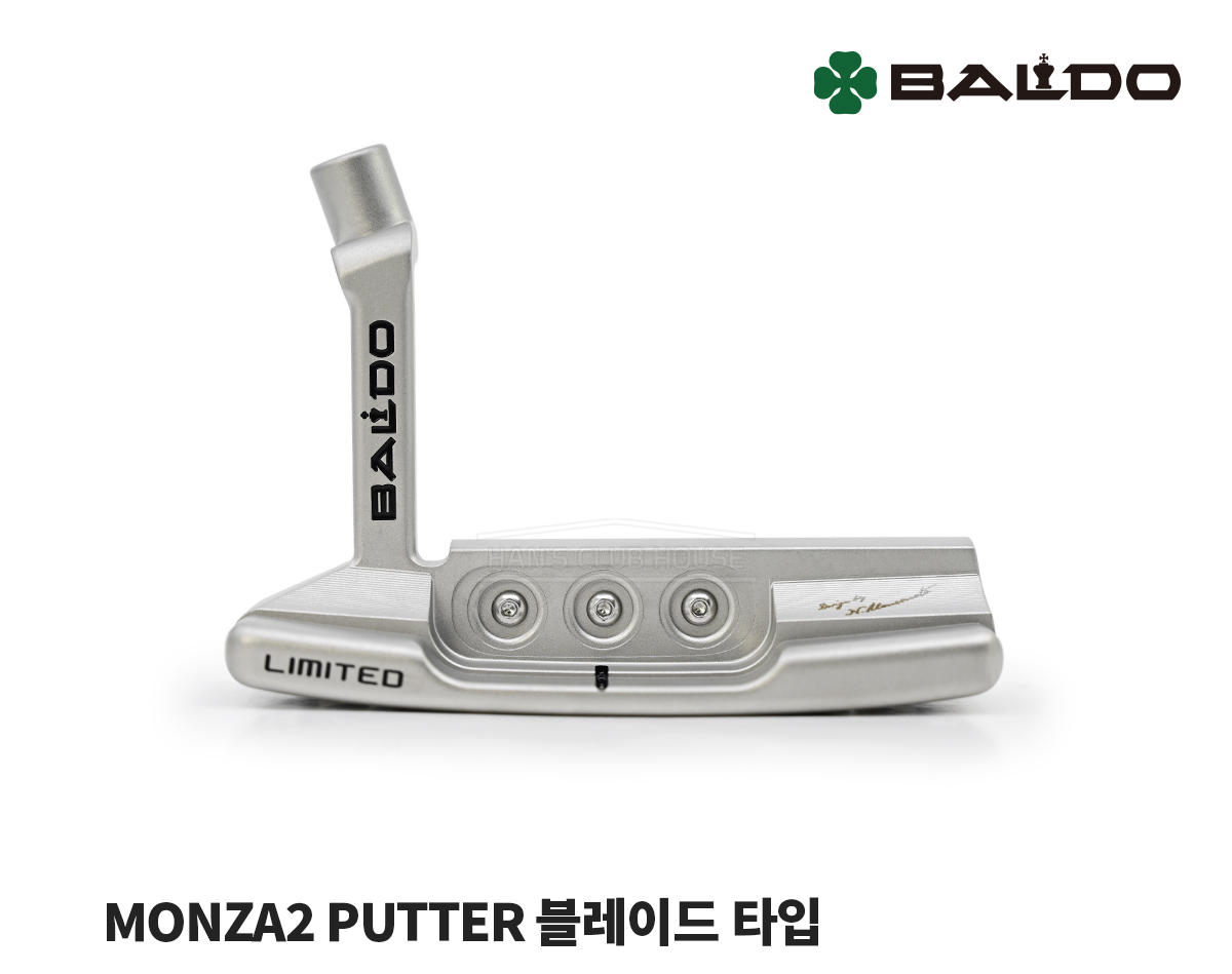 발도 BALDO TT MILLED MONZA2 블레이드 타입 퍼터 헤드 PUTTER HEAD